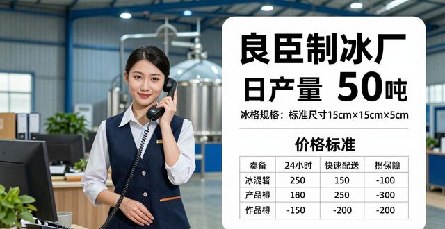 宁河冰块电话 良臣制冰厂直供配送